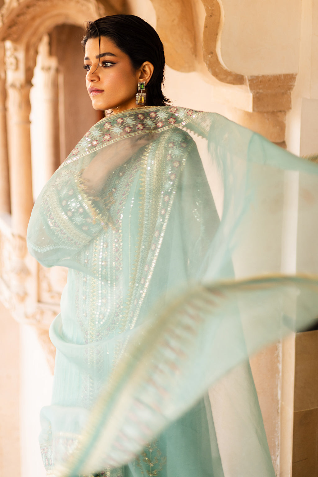 Jahan By Meeral Unstitched 3 Piece Formals Collection'2025-BAREEN