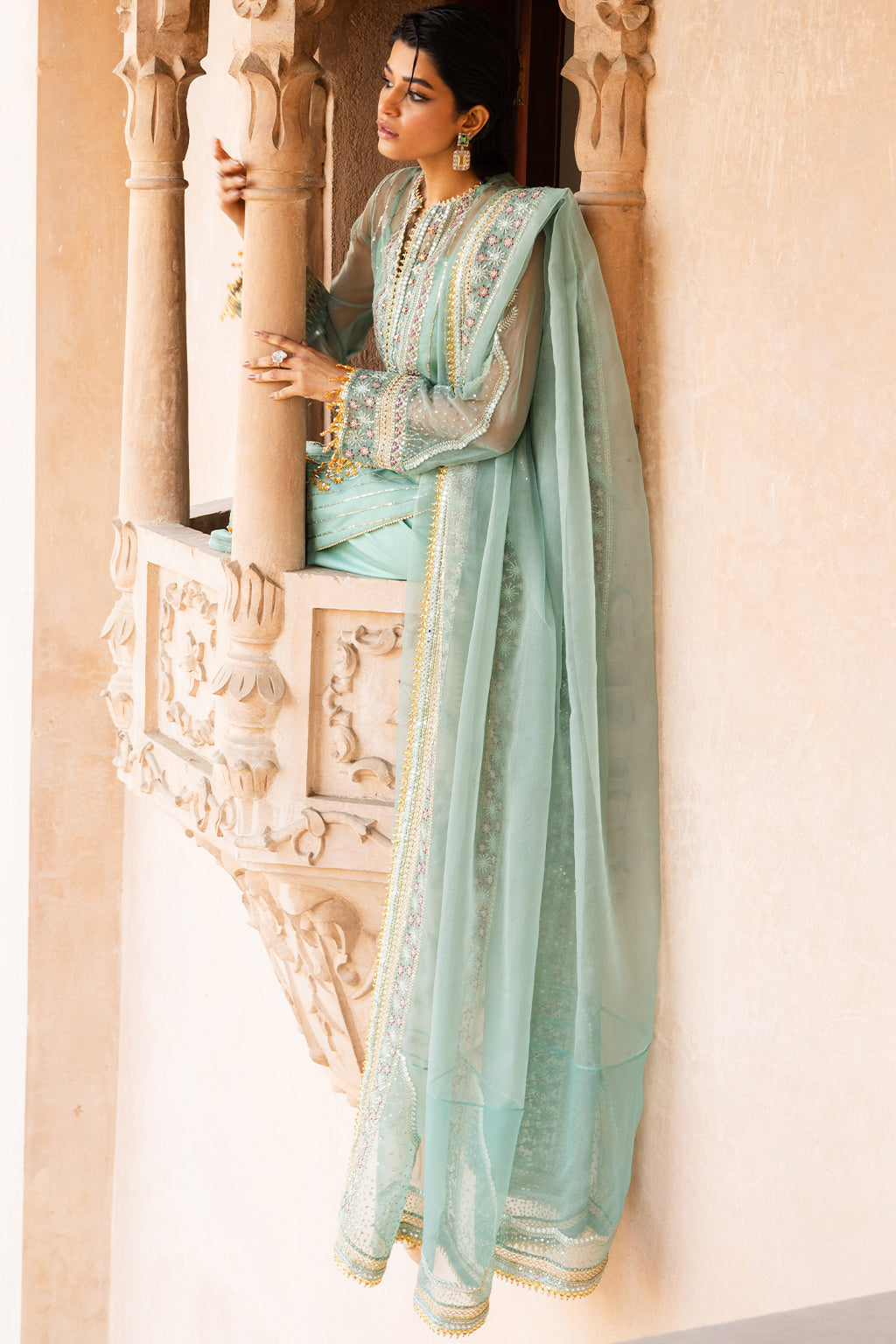 Jahan By Meeral Unstitched 3 Piece Formals Collection'2025-BAREEN