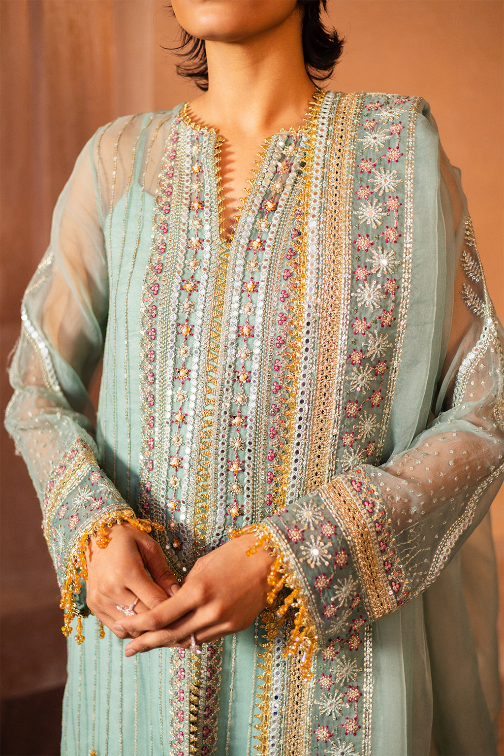 Jahan By Meeral Unstitched 3 Piece Formals Collection'2025-BAREEN
