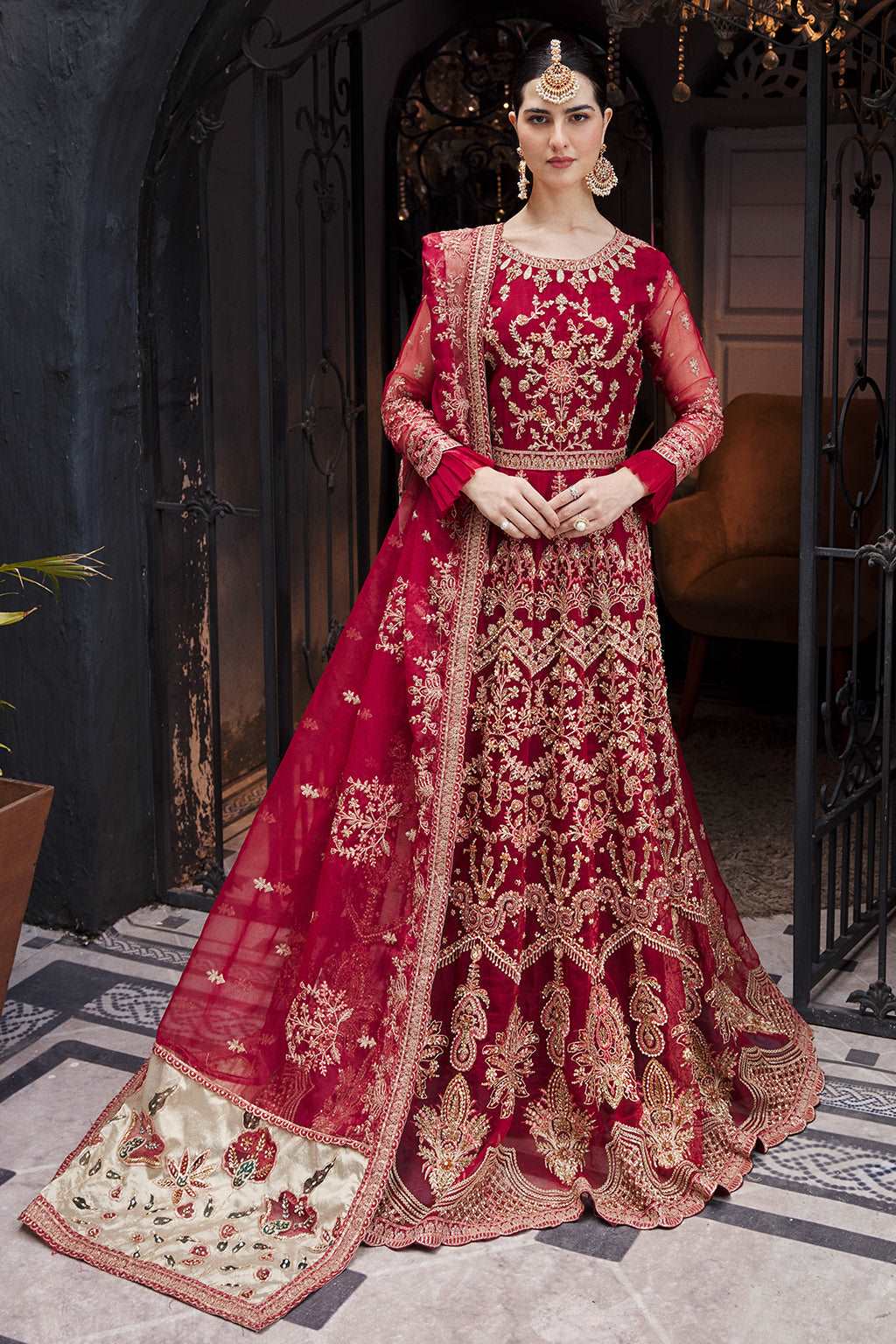 Nawabzadi By Emaan Adeel Unstitched 3 Piece Formals Collection'2023-NW-01