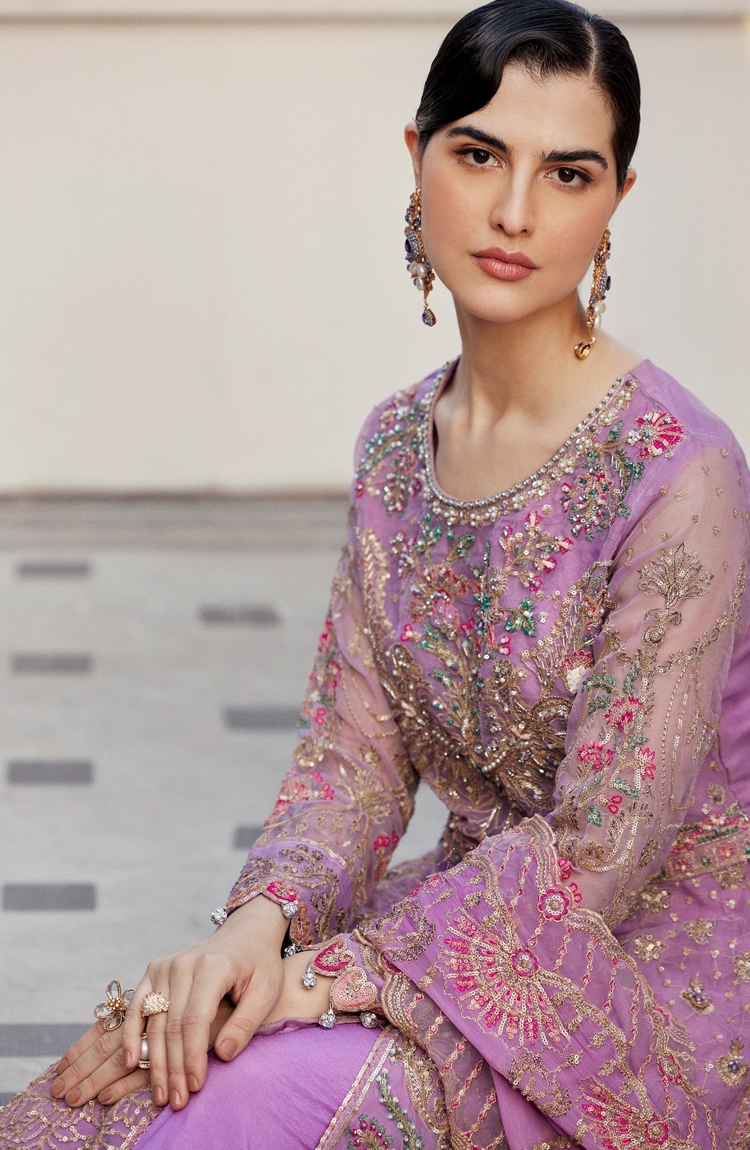 Nawabzadi Vol 2 By Emaan Adeel Unstitched 3 Piece Formals Collection'2024-GITI