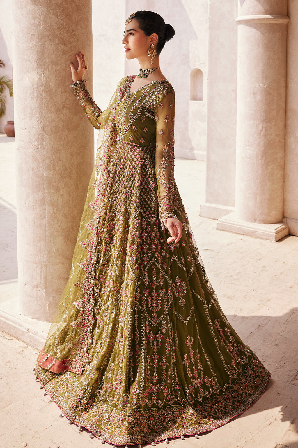 Mirha By Emaan Adeel Unstitched 3 Piece Wedding Edition Vol-02 Collection'2024-MH-207