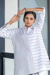 Urban Cut 2 Piece Cotton Printed  Patch Work Co- Ord Set