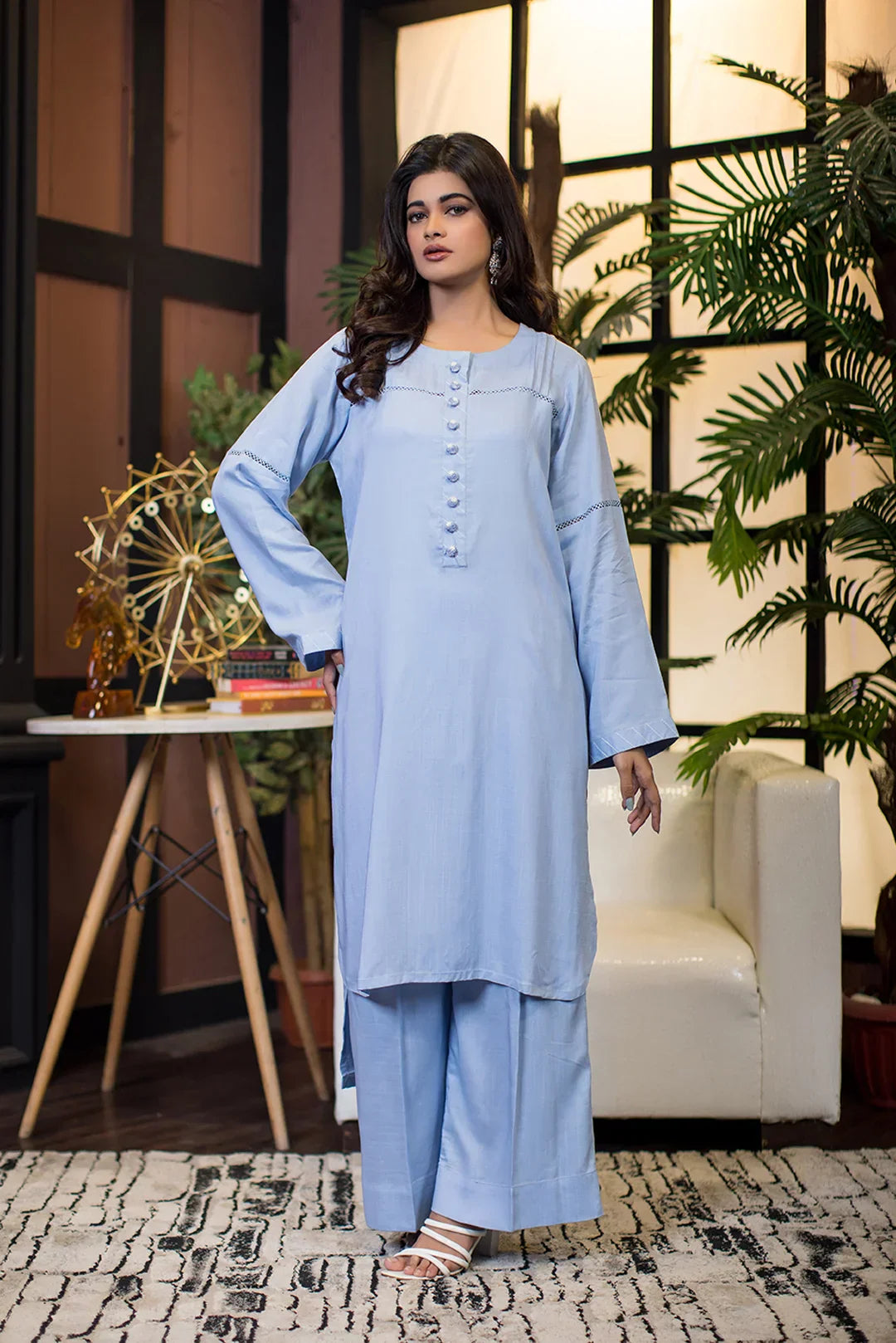 Urban Cut 1 Piece Cotton Embroidered Kurta