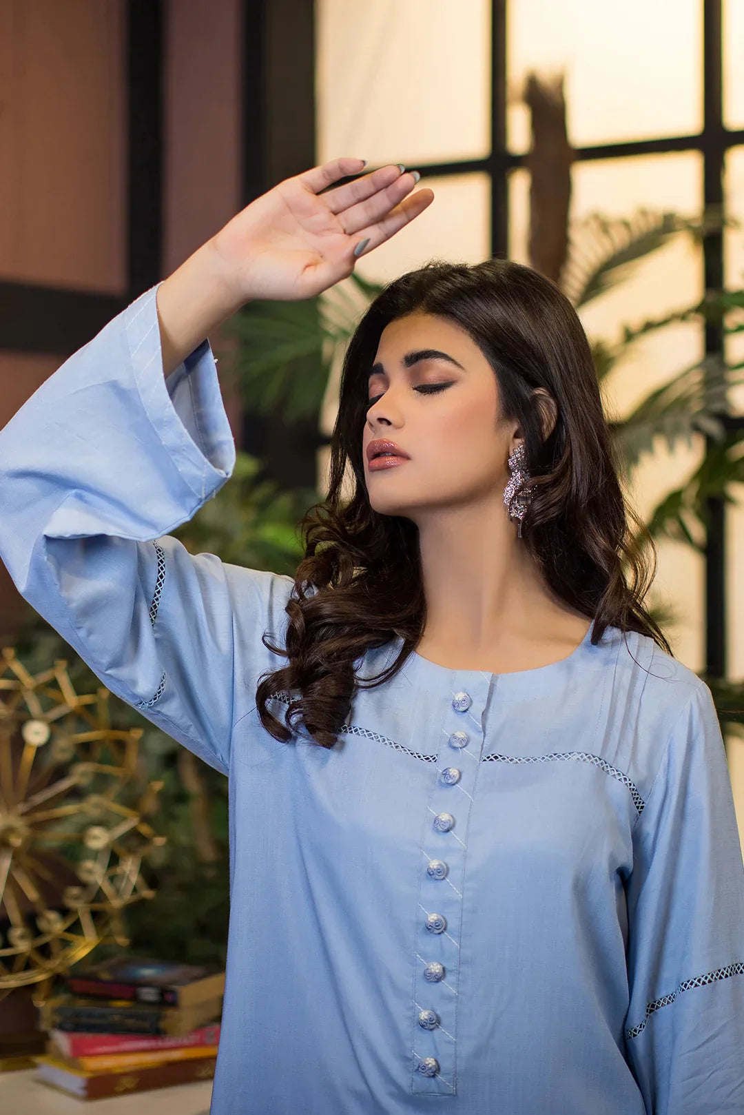 Urban Cut 1 Piece Cotton Embroidered Kurta