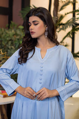 Urban Cut 1 Piece  Cotton Embroidered Dress