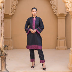 Urban Cut 2 Piece Cotton Embroidered Co- Ord Set