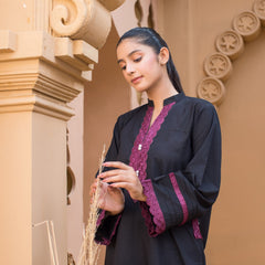 Urban Cut 2 Piece Cotton Embroidered Co- Ord Set