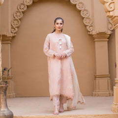 Urban Cut 3 Piece Embroidered Suit