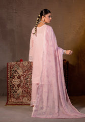 Abeera Exclusive Stitched 3 Piece Festive Premium Lawn Suit-Roselle