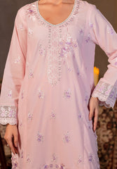 Abeera Exclusive Stitched 3 Piece Festive Premium Lawn Suit-Roselle