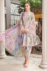 Maria B M Prints Unstitched 3 Piece Lawn Eid Suit-MPT-1801-A