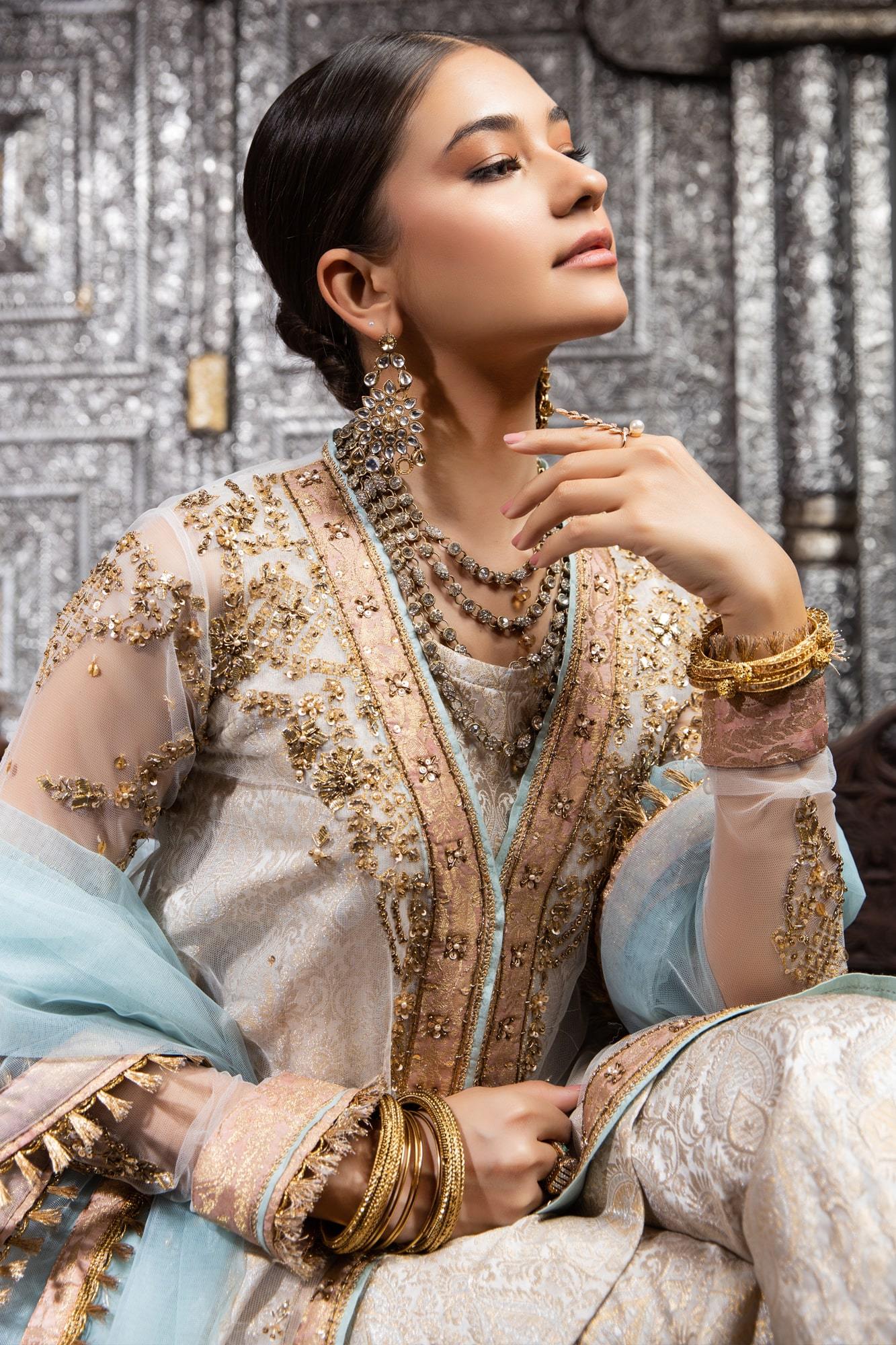 Zaaviay Stitched Eid Edit Arum (Four Piece)