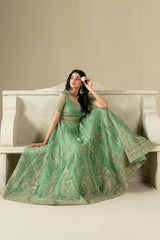 Gull By Haniumaimaz Stitched 3 Piece Formals Vol-01 Suit-GUL E RIMAL