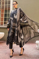 M Prints By Maria B Unstitched 3 Piece Cambric Fall Edit Suit-MPT-2310-A