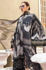 M Prints By Maria B Unstitched 3 Piece Cambric Fall Edit Suit-MPT-2310-A