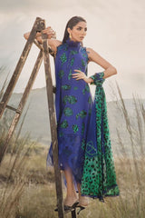 M Prints By Maria B Unstitched 3 Piece Winter Edition Collection'2024-10-A