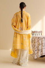CoCo Prints By Zara Shah Jahan Unstitched 3 Piece Lawn Drop Two Suit-10-B-Luna