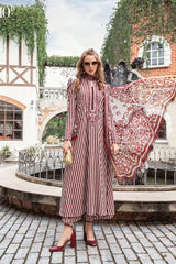 Maria B M Prints Unstitched 3 Piece Lawn Eid Suit-MPT-1810-B