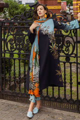 La Dolce Hemline By Mushq Unstitched 3 Piece Summer Collection-HML-10-B-Paula