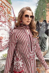 Maria B M Prints Unstitched 3 Piece Lawn Eid Suit-MPT-1810-B