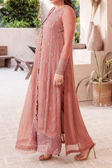 Ensembles By Azure Unstitched 3 Piece Festive Formals Eid Edit Suit-10-Berry Blooms