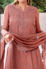 Ensembles By Azure Unstitched 3 Piece Festive Formals Eid Edit Suit-10-Berry Blooms