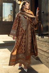 Broadway By Mushq Unstitched 3 Piece Winter Suit-MWI-10-Eternal Promise