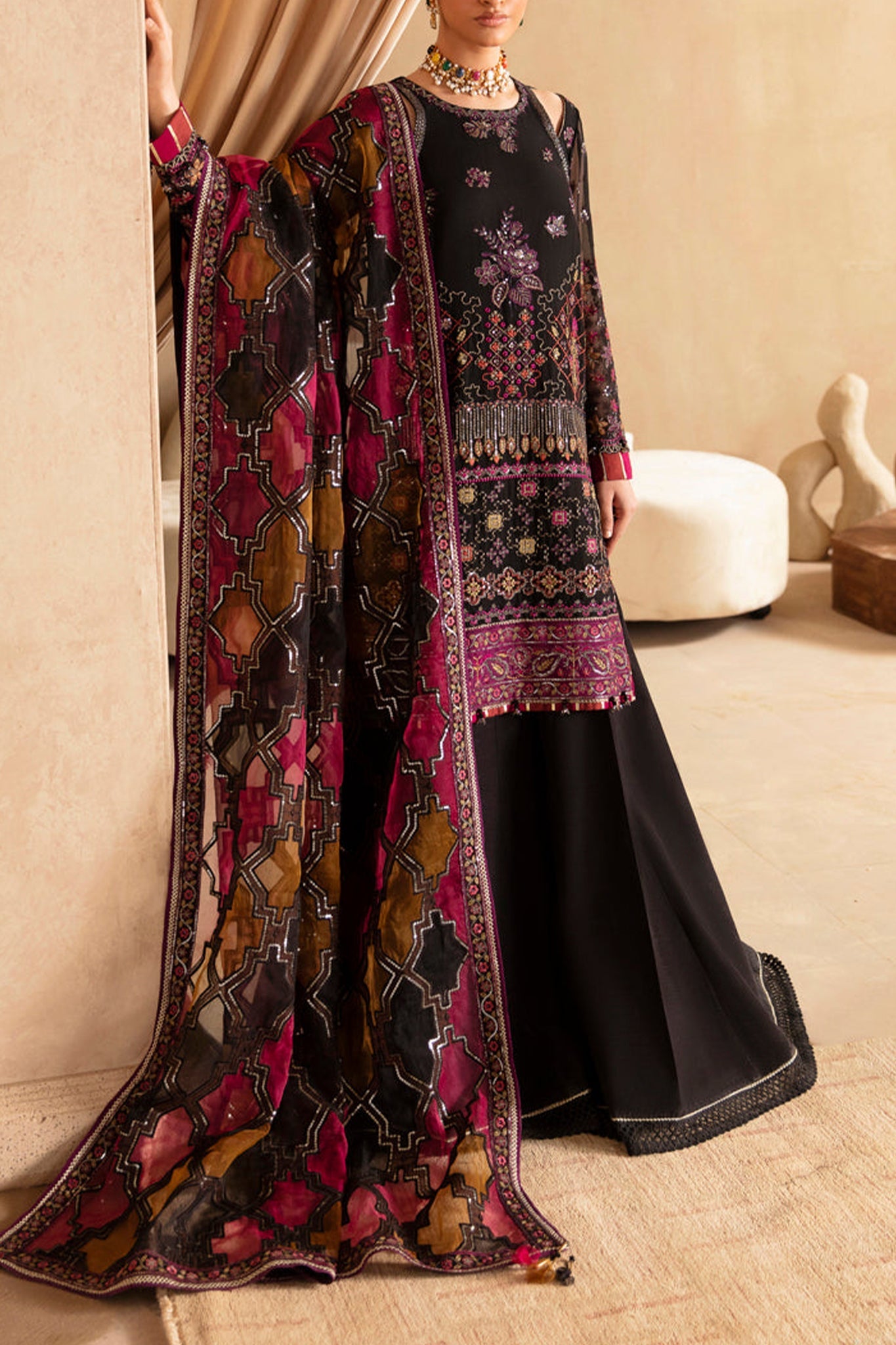 Yesfir by Xenia Unstitched 3 Piece Luxury Formals Collection'2024-10-Kaneel