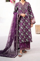 Summer Soiree By Xenia Unstitched 3 Piece Printed Lawn Collection'2024-10-Taamasi Jamun