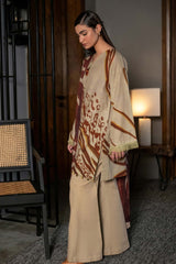 M Basics By Maria B Unstitched 3 Piece Winter Edit Suit-10-A