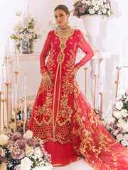 Sawariya by Roheenaz Unstitched 3 Piece Luxury Khalidar Chiffon Suit-S-10