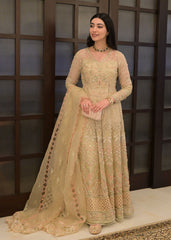 La More Unstitched 3 Piece Festive Formals Collection'2024-Golden Whisper