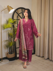 Tng By Md-Aajizi Odhni | Blush Pink