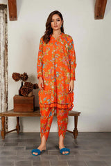 Maria B Unstitched M Basics Summer Lawn Suit-MB-101-A