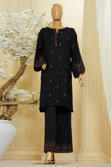 Thread & Needle By HZ Stitched 2 Piece Festive Solid Emb Cotton Suit-SE2P-103