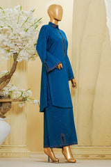 Thread & Needle By HZ Stitched 2 Piece Festive Solid Emb Cotton Suit-SE2P-104