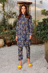 Maria B Unstitched M Basics Summer Lawn Suit-MB-105-B