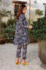 Maria B Unstitched M Basics Summer Lawn Suit-MB-105-B