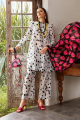 Maria B Unstitched M Basics Summer Lawn Suit-MB-106-A