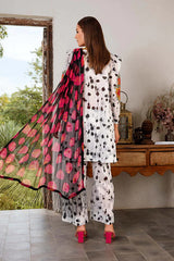 Maria B Unstitched M Basics Summer Lawn Suit-MB-106-A