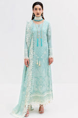 Luxe By Imrozia Serene Unstitched 3 Piece Luxury Formals Collection'2025-S-1087-Aqua