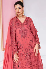 Luxe By Imrozia Serene Unstitched 3 Piece Luxury Formals Collection'2025-S-1092-Salmon
