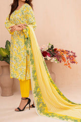 Amna Khadija Unstitched 3 Piece Wrinkle Free Prints Vol-17 Suit-1093-B
