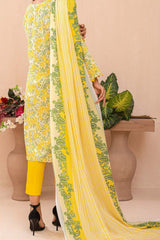 Amna Khadija Unstitched 3 Piece Wrinkle Free Prints Vol-17 Suit-1093-B