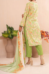 Amna Khadija Unstitched 3 Piece Wrinkle Free Prints Vol-17 Suit-1093-D