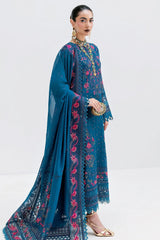 Luxe By Imrozia Serene Unstitched 3 Piece Luxury Formals Collection'2025-S-1093-Sapphire