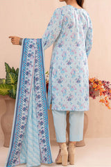 Amna Khadija Unstitched 3 Piece Wrinkle Free Prints Vol-17 Suit-1095-B