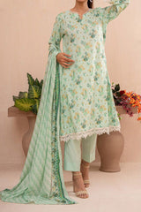 Amna Khadija Unstitched 3 Piece Wrinkle Free Prints Vol-17 Suit-1095-C