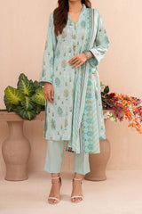Amna Khadija Unstitched 3 Piece Wrinkle Free Prints Vol-17 Suit-1096-B